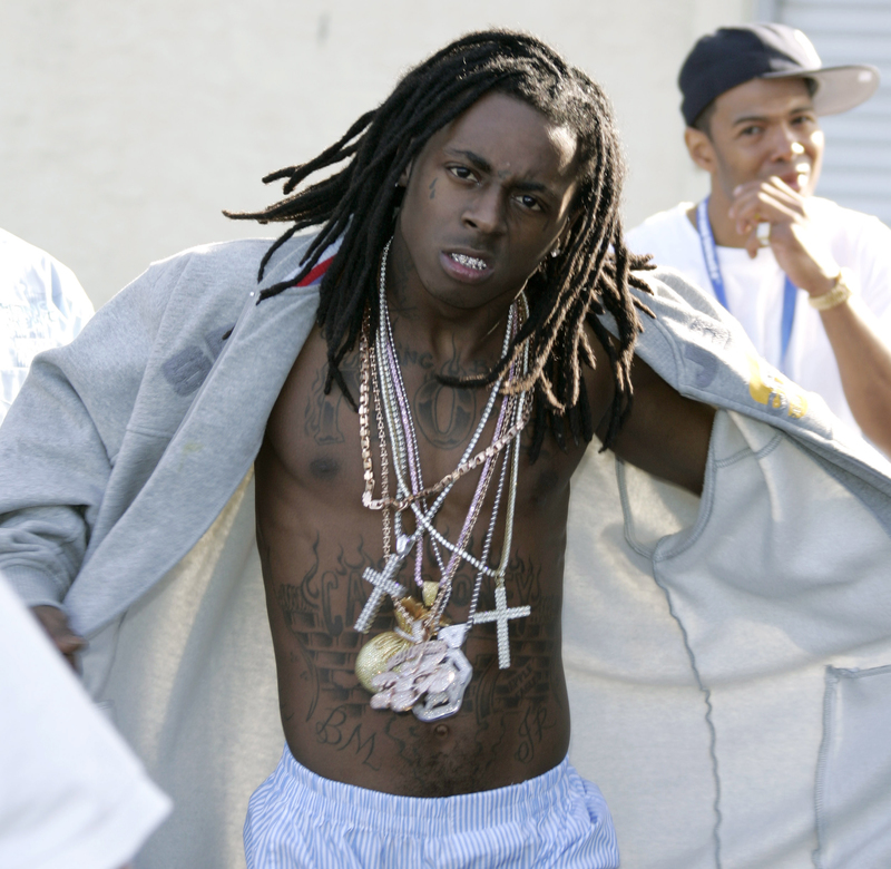 Lil Wayne Shows Us Some Attitude – 2006 | Getty Images Photo by Jean Baptiste Lacroix/WireImage 