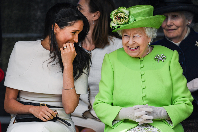 Die Queen treffen und ihr die Frage aller Fragen stellen | Getty Images Photo by Jeff J Mitchell