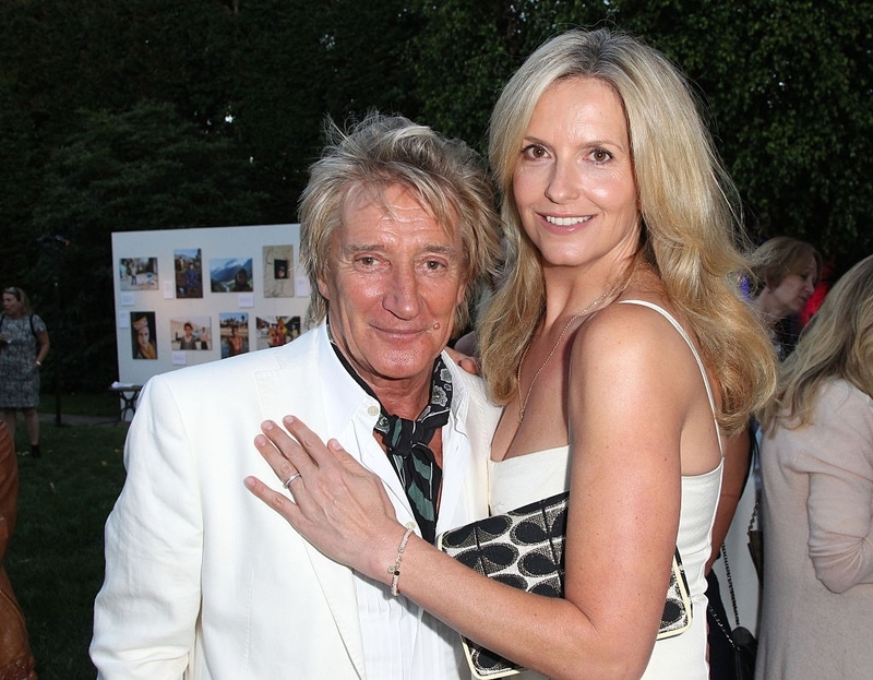 Rod Stewart E Penny Lancaster | Getty Images Photo by David Buchan