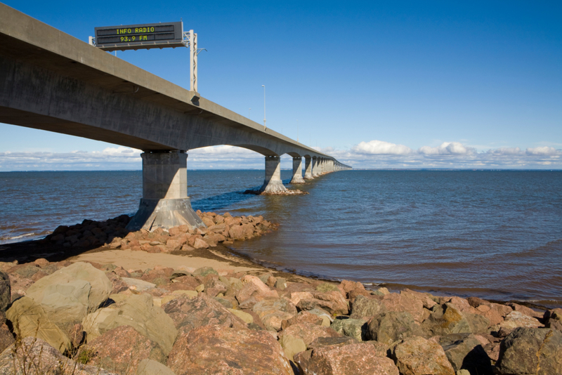 Confederation Bridge, Nova Brunswick | Alamy Stock Photo by Klaus Lang/All Canada Photos