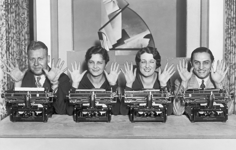 Typist | Getty Images Photo by George Rinhart/Corbis 