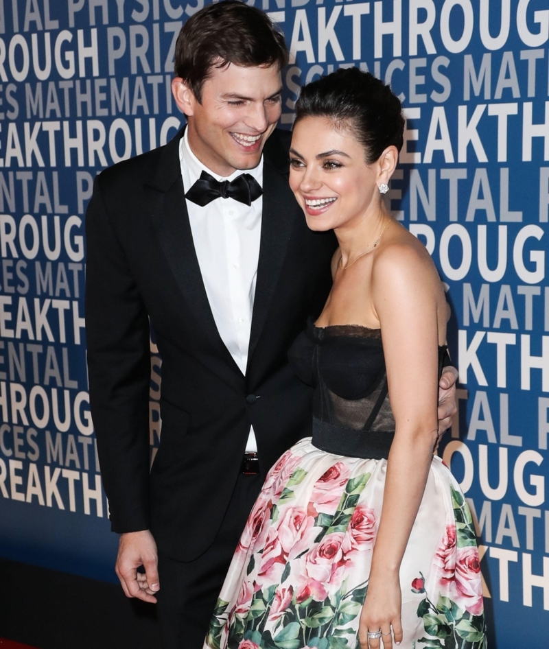 Ashton Kutcher and Mila Kunis – Together Since 2012 | Alamy Stock Photo by Xavier Collin/Image Press Agency