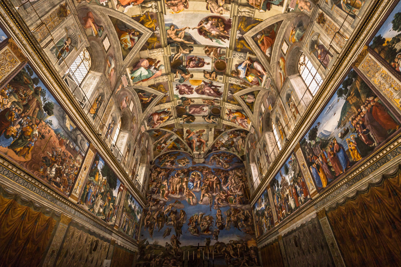 Fantasía - Capilla Sixtina, Ciudad del Vaticano | Shutterstock 