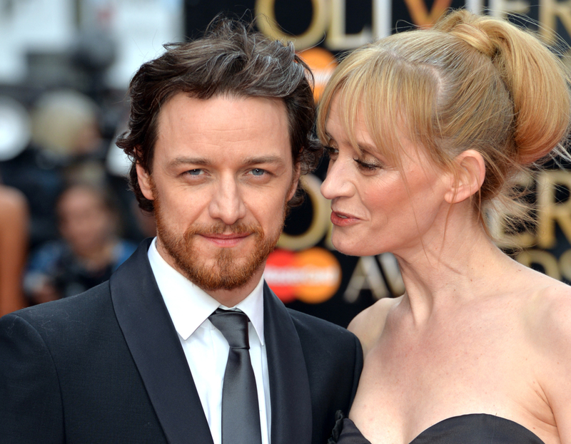 James McAvoy y Anne-Marie Duff | Getty Images Photo by Anthony Harvey