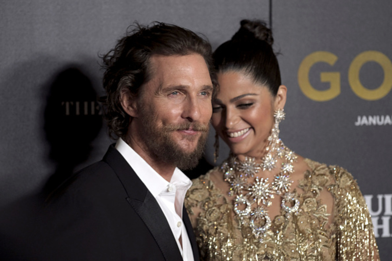 Matthew McConaughey y Camila Alves | Getty Images Photo by Dimitrios Kambouris