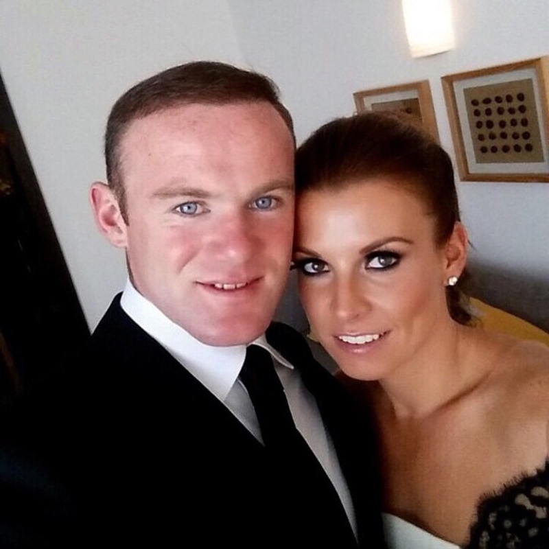 Butterfly Hochzeit | Instagram/@waynerooney