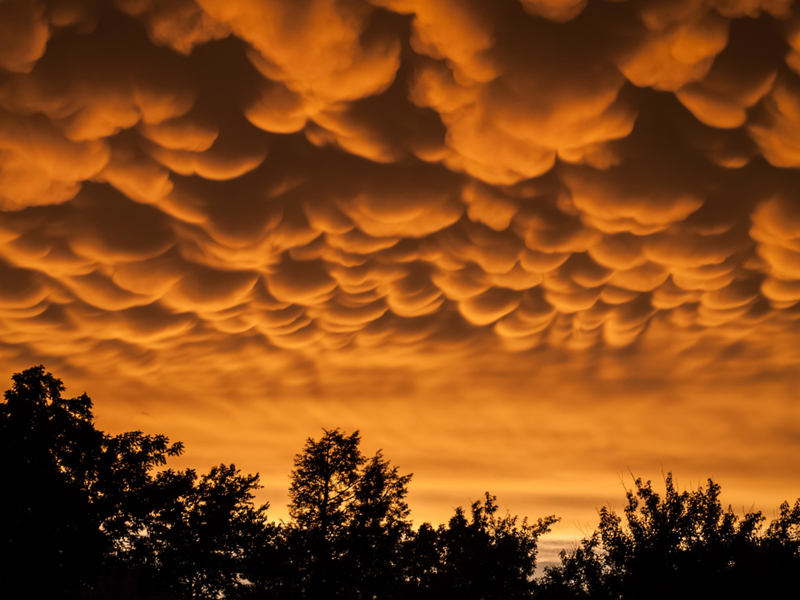 ¡Nubes mamarias! | Alamy Stock Photo by Kenneth Norton 