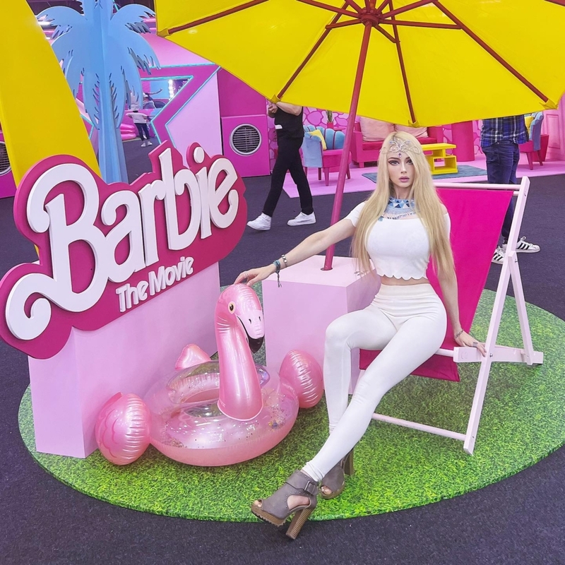 La verdadera Barbie | Instagram/@valeria_lukyanova21