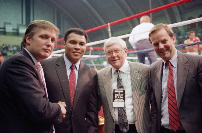 Donald y Muhammad Ali | Getty Images Photo by Jeffrey Asher