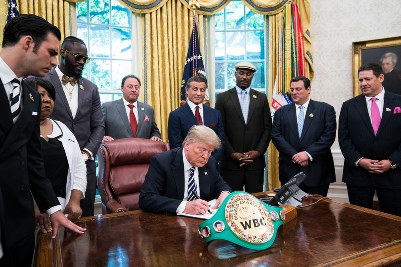 Donald y Jack Johnson | Getty Images Photo by Jabin Botsford/The Washington Post