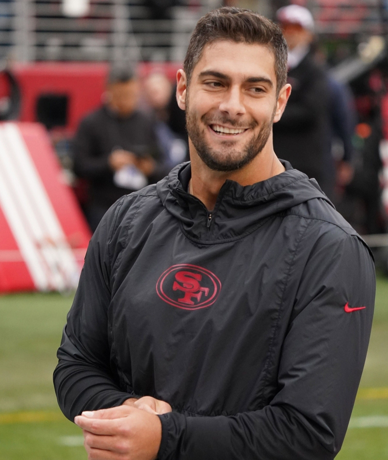 Jimmy Garoppolo | Alamy Stock Photo by Jon SooHoo/UPI/Alamy Live News