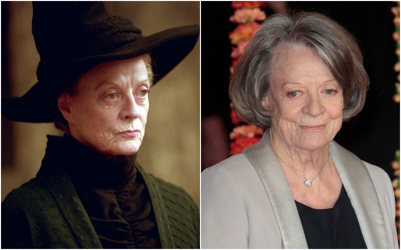 Profesora Minerva McGonagall (Maggie Smith) | MovieStillsDB & Alamy Stock Photo