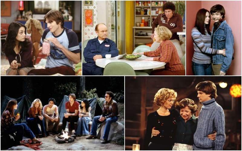 Não Mais nos Anos 70 – O Elenco de “That ‘70s Show” Antes e Agora | Alamy Stock Photo by Cinematic Collection & Alamy Stock Photo by Courtesy Everett Collection & Alamy Stock Photo by Carsey-Werner Co/Courtesy Everett Collection & Alamy Stock Photo by Maximum Film/FOX NETWORK & MovieStillsDB