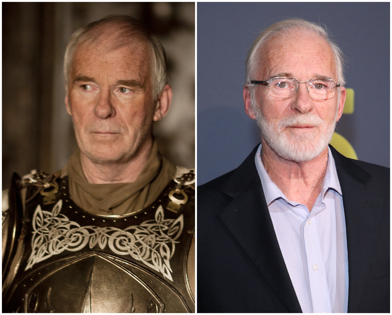 Ian McElhinney – Ser Barristan Selmy | MovieStillsDB Photo by Yaut/HBO & Getty Images Photo by Mike Marsland/WireImage