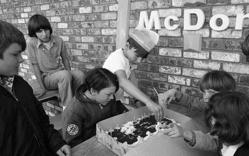 Birthday Celebrations at Mickey Dee's | Getty Images Photo by Stephanie Maze/San Francisco Chronicle/Hearst Newspapers