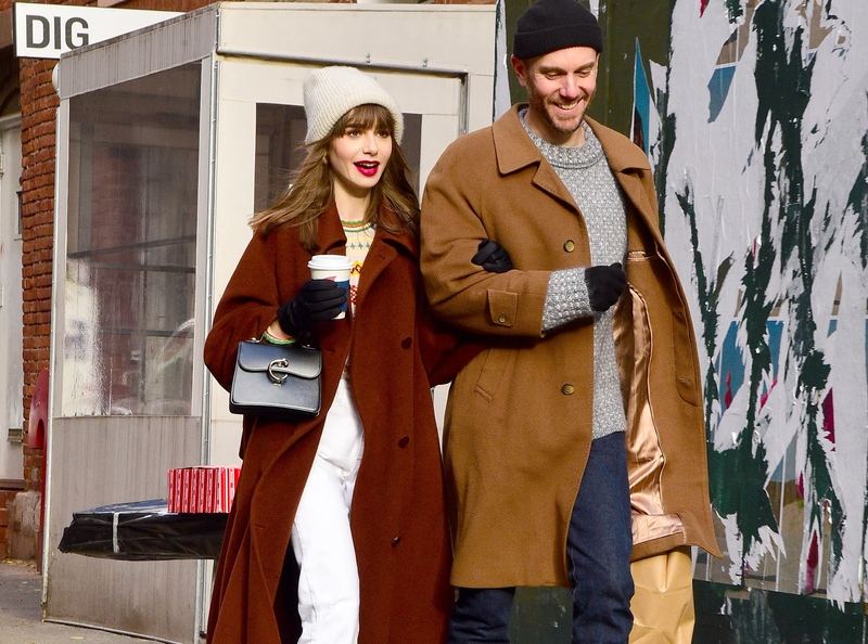 Lily Collins & Charles McDowell | Getty Images Photo by Raymond Hall/GC Images