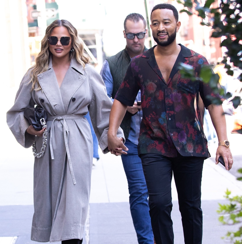 Chrissy Teigen & John Legend | Getty Images Photo by RCF/MEGA/GC Images