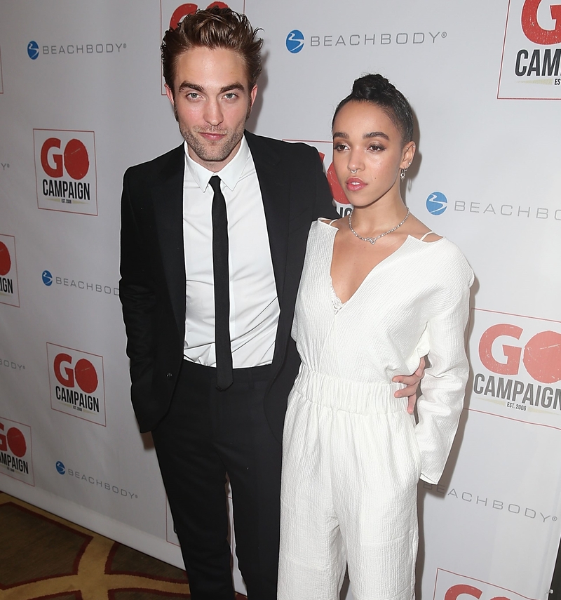 FKA Twigs & Robert Pattison | Getty Images Photo by Joe Scarnici