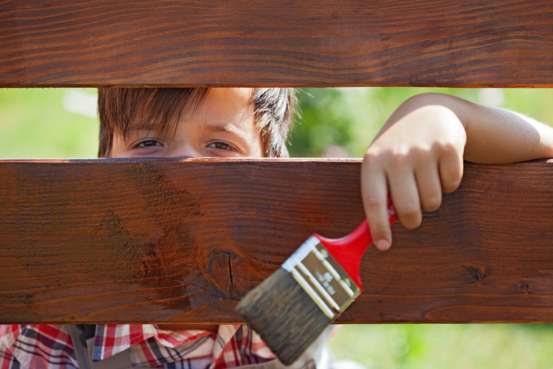 Pintar el cerco | Shutterstock