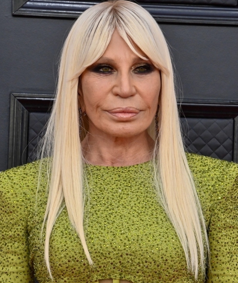 Donatella Versace | Alamy Stock Photo by Jim Ruymen/UPI