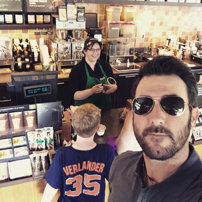 Nice Shirt, Kid… | Instagram/@justinverlander