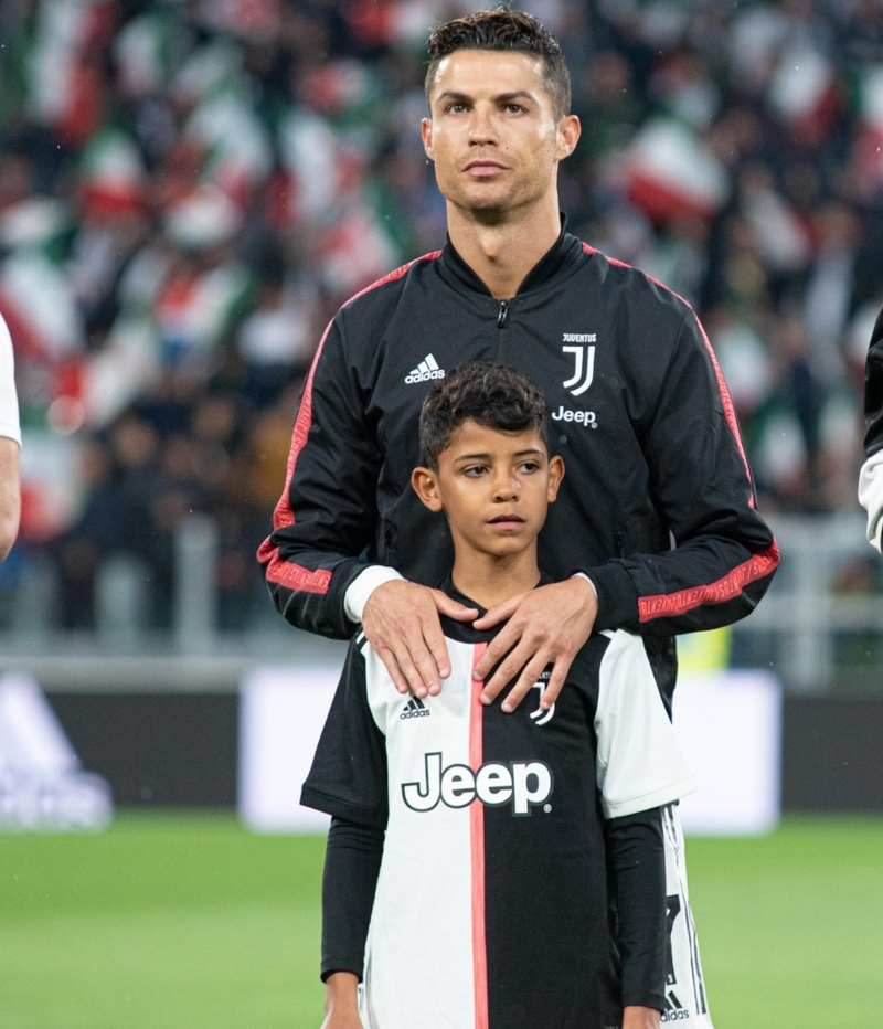 Cristiano Ronaldo & Cristiano Ronaldo Jr. | Alamy Stock Photo