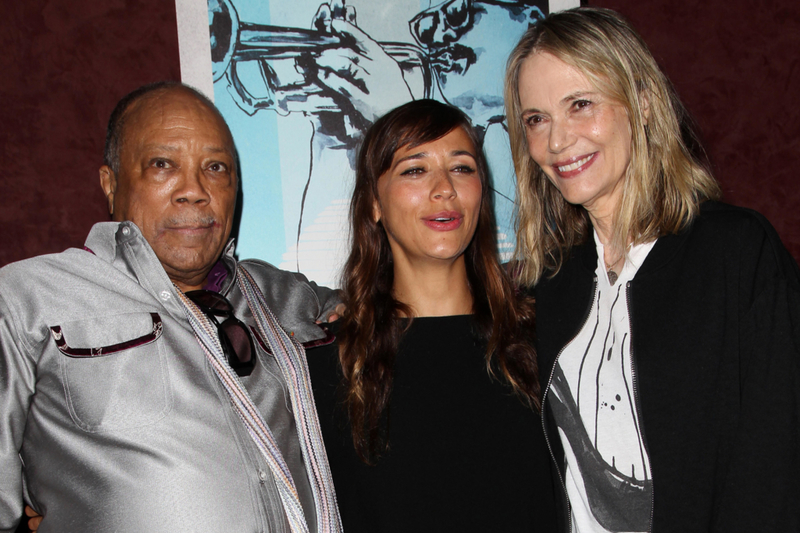 Quincy Jones, Rashida Jones und Peggy Lipton | Alamy Stock Photo