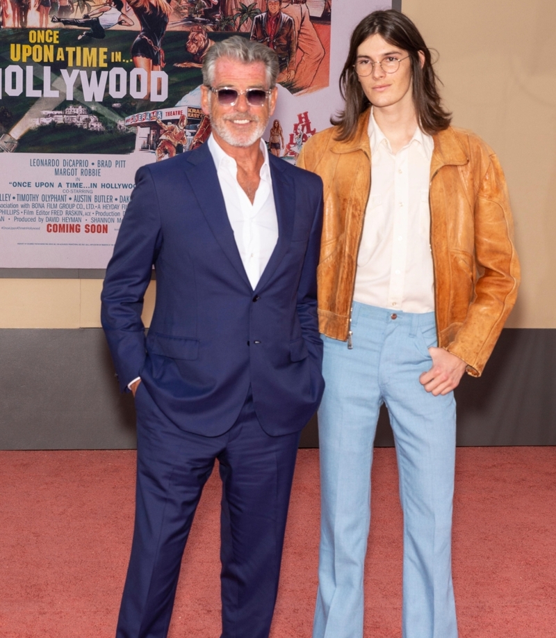 Pierce Brosnan & Dylan Brosnan | Alamy Stock Photo