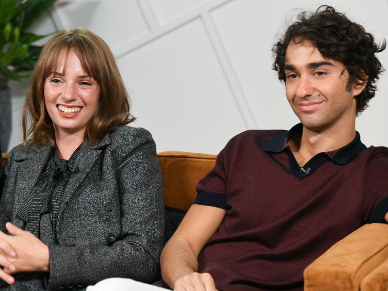 Maya Hawke & Alex Woolf | Getty Images Photo by Michelle Quance/Variety/Penske Media