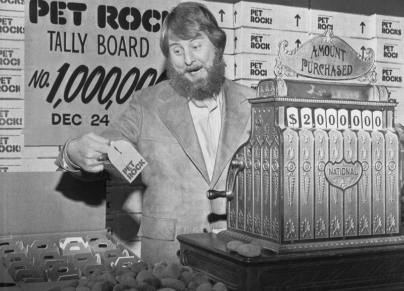 Pet Rocks | Getty Images Photo by Bettmann