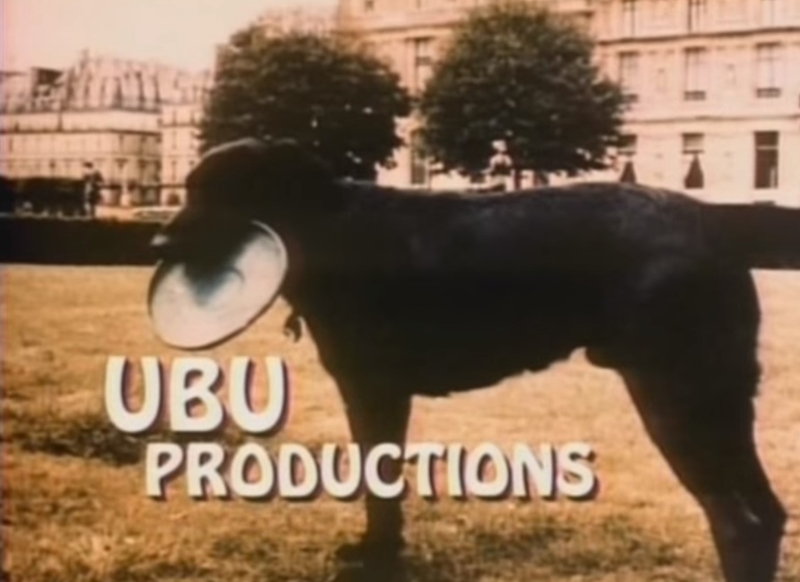 Ubu Roi: el perro detrás del logotipo del programa | Youtube.com/@TheVintageTVArchive