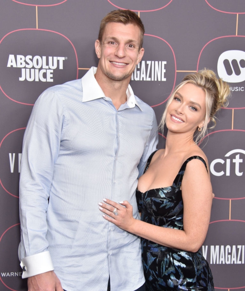 Rob Gronkowski & Camille Kostek | Getty Images Photo by Gregg DeGuire/FilmMagic