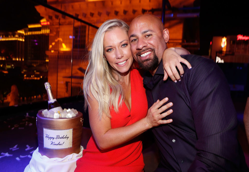 Hank Baskett & Kendra Wilkinson | Getty Images Photo by Isaac Brekken