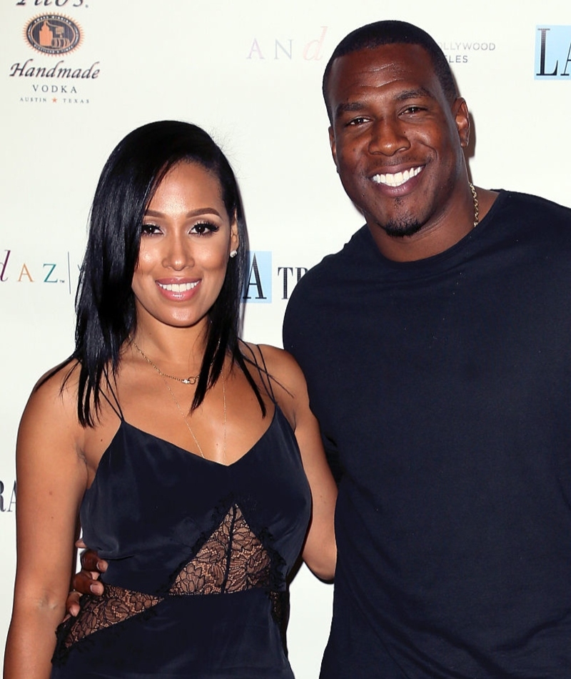 Antonio Gates & Sasha Gates | Getty Images Photo by David Livingston