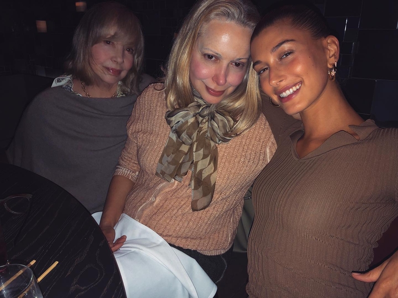 Hailey Bieber and Kennya Baldwin | Instagram/@haileybieber