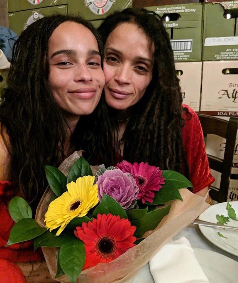 Zoë Kravitz and Lisa Bonet | Instagram/@officiallisabonet