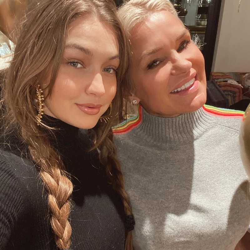 Gigi Hadid and Yolanda Hadid | Instagram/@gigihadid