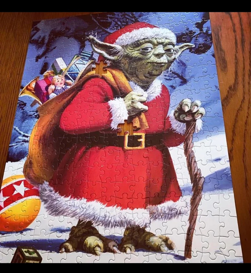 Yoda wünscht frohe Weihnachten | Reddit.com/mr_awesome365