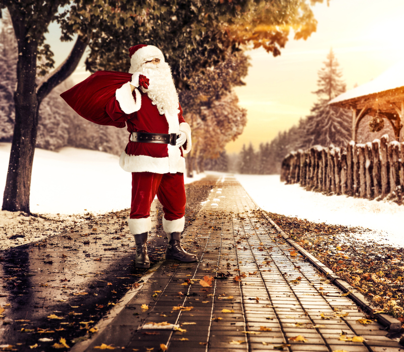 Der Weihnachtsmann hatte ein hartes Weihnachtsfest | Shutterstock