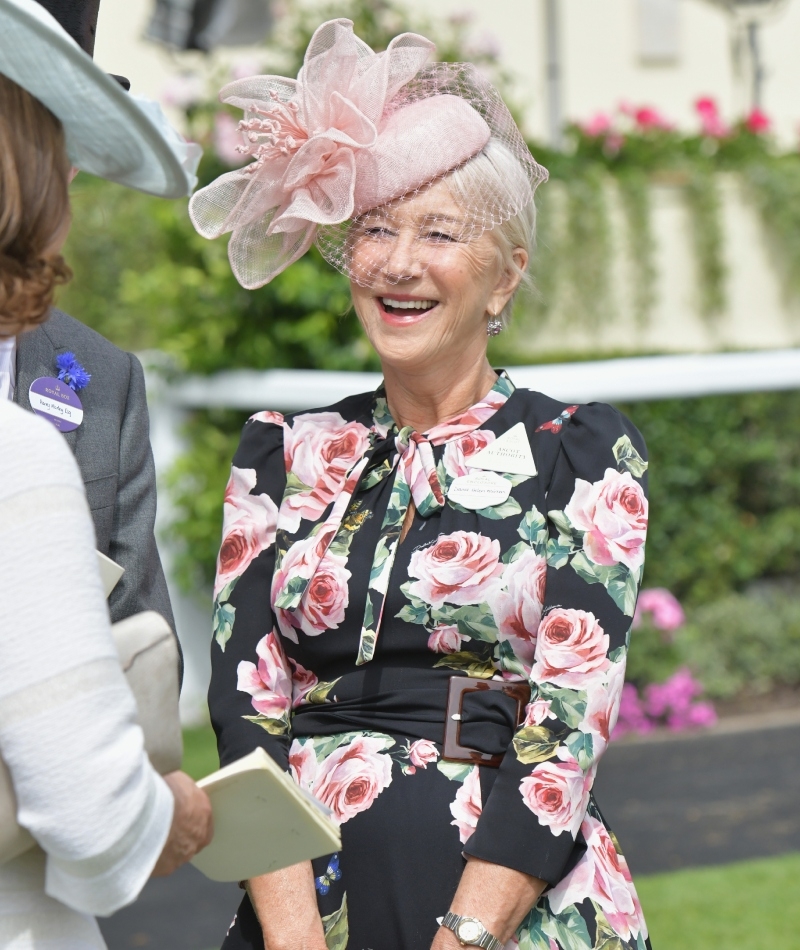 Dame Helen Mirren | Getty Images Photo by Kirstin Sinclair/Ascot Racecourse