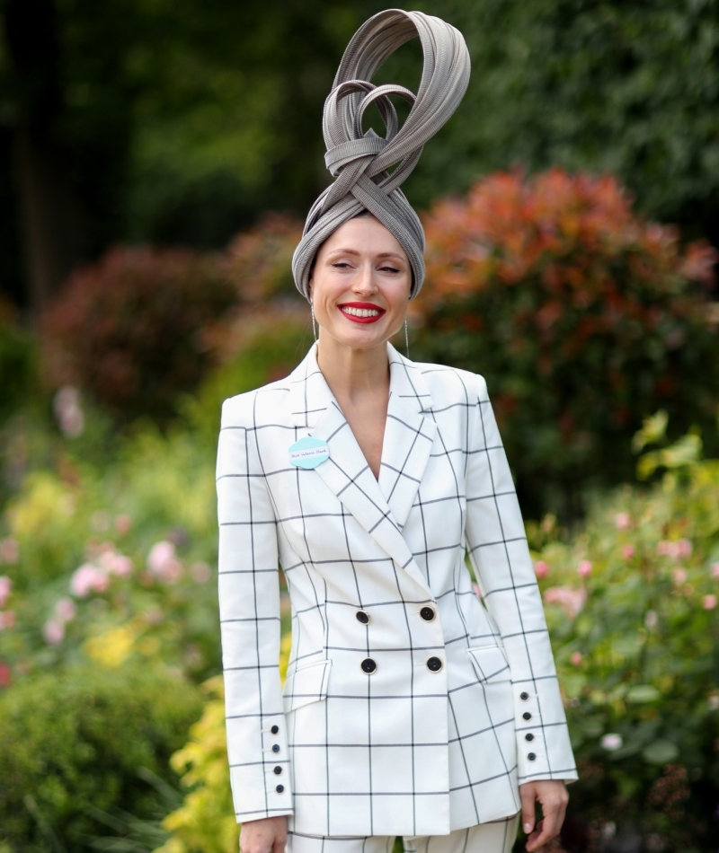 Pantsuit Pretty at the Races | Getty Images Photo by Chris Jackson