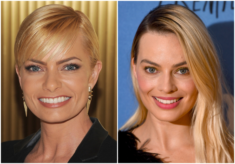 Jaime Pressly and Margot Robbie | Getty Images Photo by Dave Mangels & Dave J Hogan