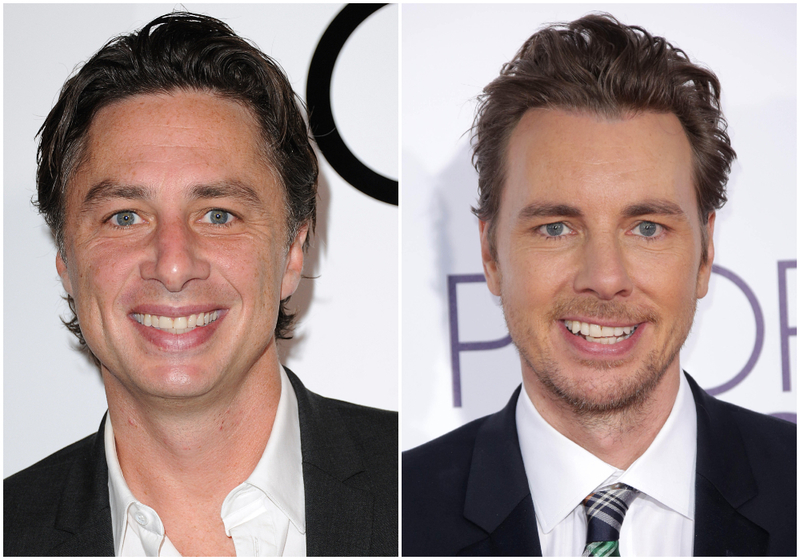 Zach Braff and Dax Shepard | Alamy Stock Photo by Mpi99/MediaPunch Inc/Alamy Live News & David Edwards/MediaPunch