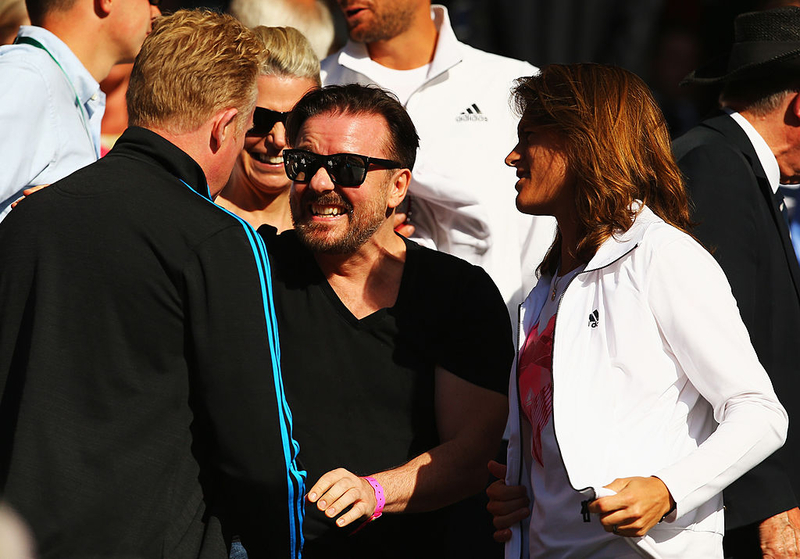 Ricky Gervais | Getty Images Photo by Al Bello