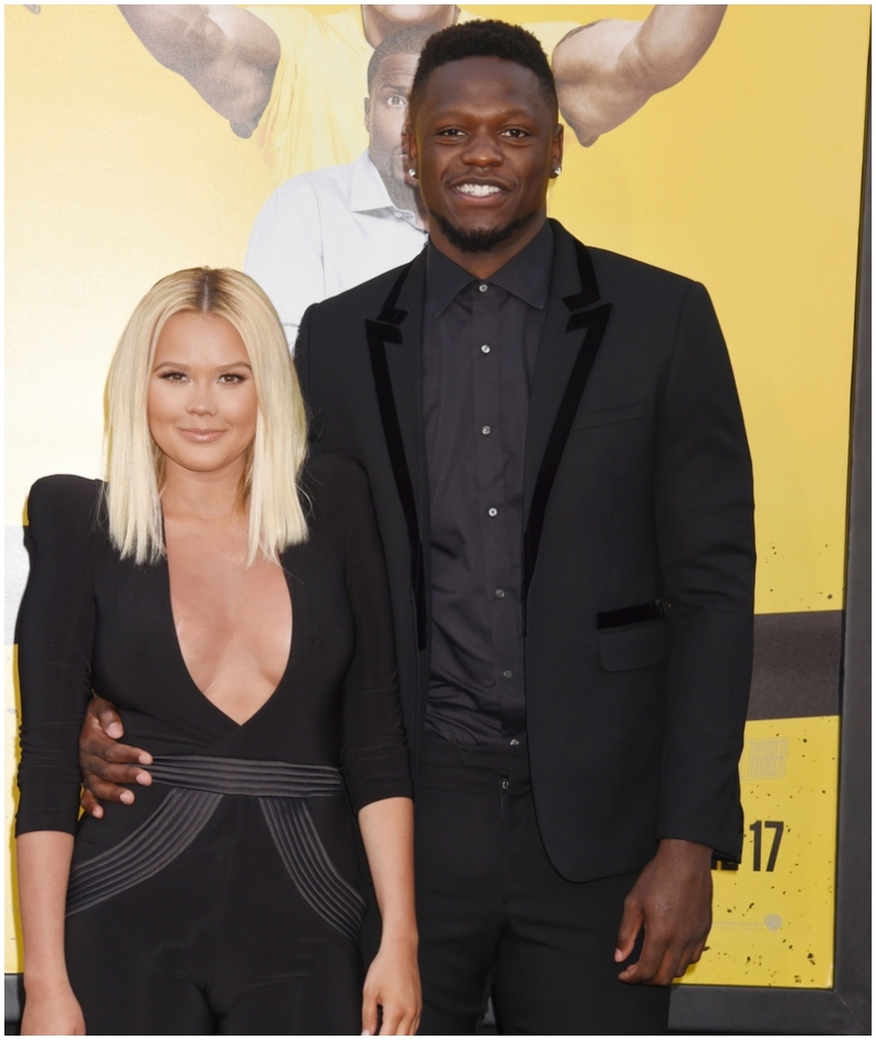 Kendra Shaw y Julius Randle | Getty Images Photo by Jeffrey Mayer/WireImage