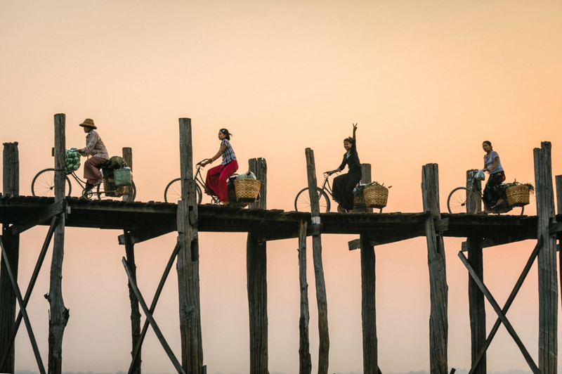 U Bein Bridge – Burma | Alamy Stock Photo by Gregory Vore