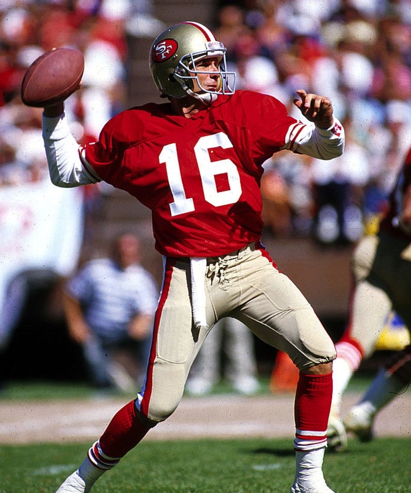 Joe Montana | Getty Images Photo by Peter Brouillet