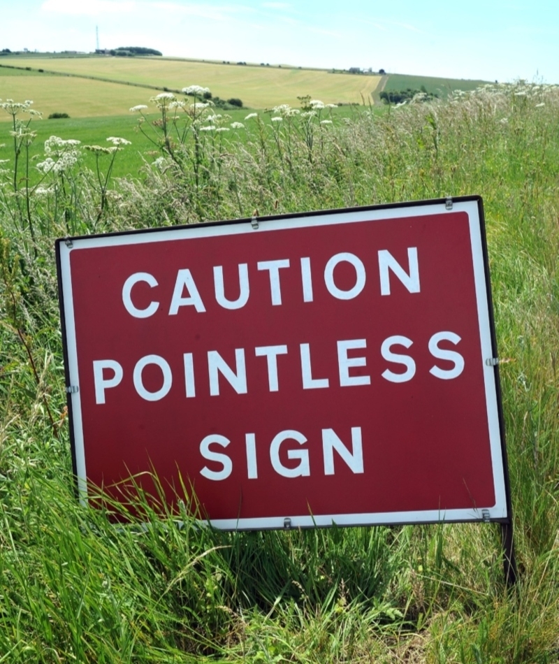 No Point | Alamy Stock Photo by Dorset Media Service 