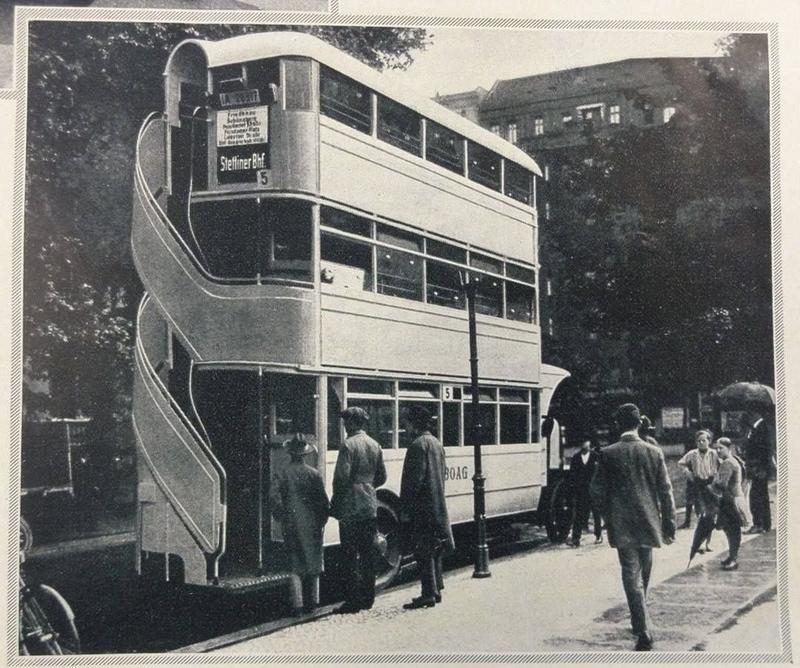 This Triple Decker Bus from the ‘30s in Berlin, Germany | Facebook/@EBC Model Car Club