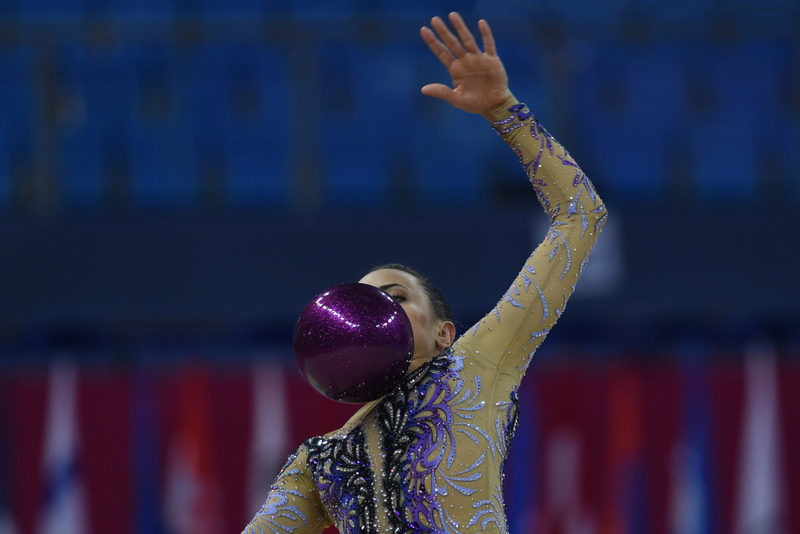 Should We Tell Her There’s Ball On Her Face? | Getty Images Photo Franco Romano/Nurphoto